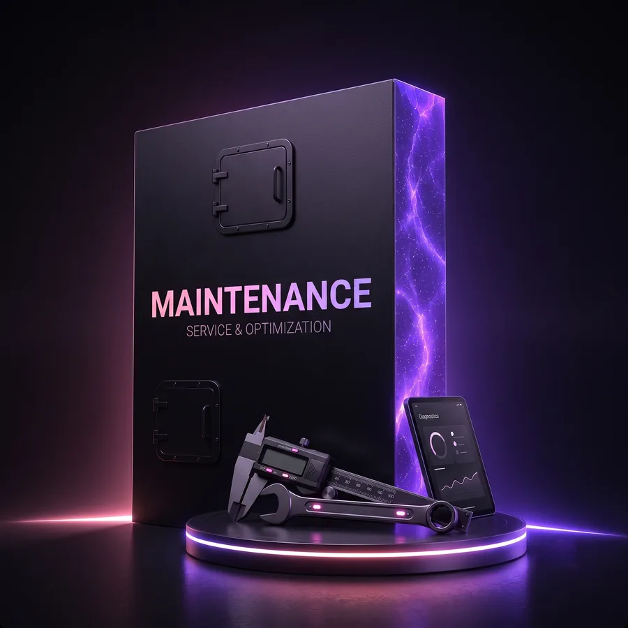 Maintenance, service & optimisation