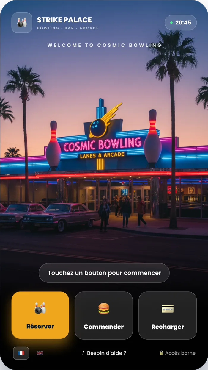Borne, accueil