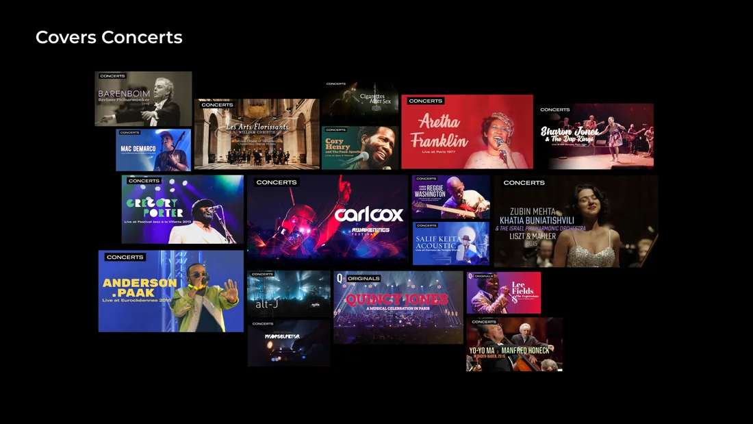 Covers Concerts
