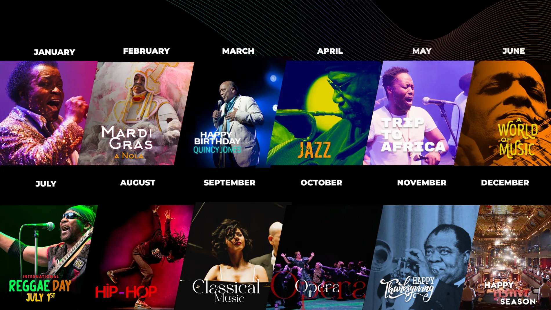 Calendrier éditorial Qwest TV